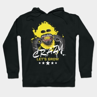 Let's Glow Crazy Funny Animal Cartoon Hoodie